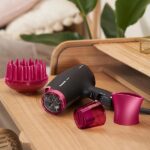 Panasonic EH-NA65-K825 Asciugacapelli 2000 W Stile Professionale con Tecnologia Idratante Nanoe, No Doppie Punte, No Crespo, Asciugatura Rapida e Delicata, Nero e Fucsia - immagine 9
