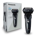 Panasonic ES-LT68-K803 - Rasoio elettrico da uomo, con testina a 3 vie con motore lineare, lama lunga inclusa, colore: Nero