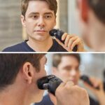 Panasonic ES-LT68-K803 - Rasoio elettrico da uomo, con testina a 3 vie con motore lineare, lama lunga inclusa, colore: Nero - immagine 6