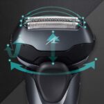 Panasonic ES-LT68-K803 - Rasoio elettrico da uomo, con testina a 3 vie con motore lineare, lama lunga inclusa, colore: Nero - immagine 8