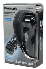 Panasonic PAN-ER2403K503, Regolabarba con 5 Sezioni, Colore Nero - immagine 4