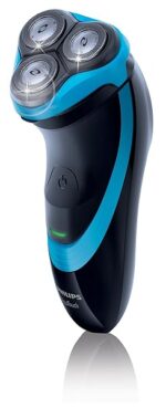 Philips AquaTouch AT750/16 rasoio elettrico Rotazione Nero, Blu - immagine 3