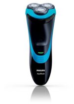 Philips AquaTouch AT750/16 rasoio elettrico Rotazione Nero, Blu - immagine 4