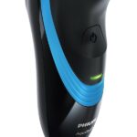 Philips AquaTouch AT750/16 rasoio elettrico Rotazione Nero, Blu - immagine 9