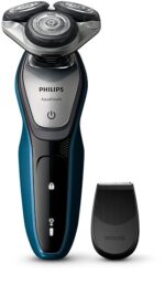 Philips AquaTouch S5420/04 – Rasoio a rotazione, SH50, 2 anno/i, Blu, Grigio, AC/Batteria, agli ioni di litio