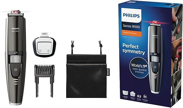 Philips-BT929715-Serie-9000-Regolabarba-con-Guida-Laser-e-Rifinitore-di-Precisione-Durata-80-min-Sistema-Lift-Trim-B01MRCBL48 Philips BT9297/15 Serie 9000 Regolabarba con Guida Laser e Rifinitore di Precisione, Durata 80 min Sistema Lift & Trim - immagine 1