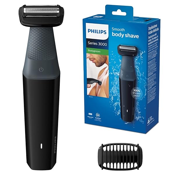 Philips-Bodygroom-Serie-3000-Impermeabile-modello-BG301015-B079H8G21J Philips Bodygroom Serie 3000 Impermeabile (modello BG3010/15) - immagine 1