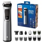 Philips Grooming Kit serie7000 MG7720/18 Tagliacapelli, Regolabarba uomo, Rifinitore Corpo/Naso/Orecchie, Premium, 14in1