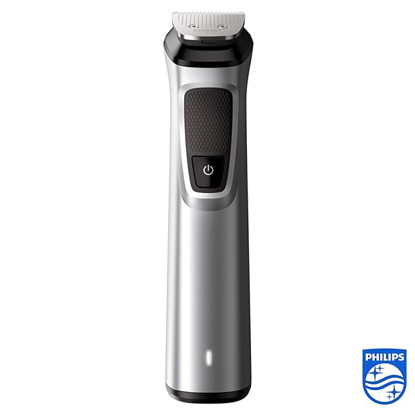 Philips Grooming Kit serie7000 MG7720/18 Tagliacapelli, Regolabarba uomo, Rifinitore Corpo/Naso/Orecchie, Premium, 14in1 - immagine 3