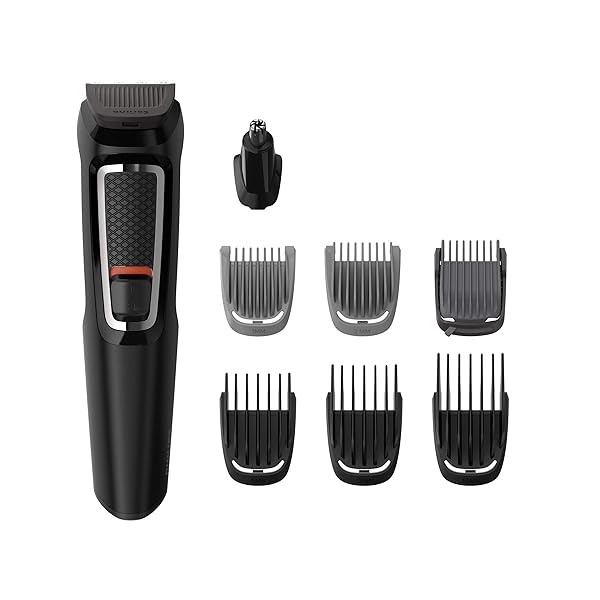 Philips-Multigroom-Serie-3000-8-in-1-per-Viso-Capelli-e-Corpo-con-Tecnologia-DualCut-modello-MG373015-B075JNXWYT Philips Multigroom Serie 3000 8-in-1 per Viso, Capelli e Corpo con Tecnologia DualCut (modello MG3730/15) - immagine 1