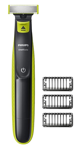 Philips-OneBlade-QP252025-Rifinitore-per-barba-Profilatore-rifinisce-e-rade-con-spina-inglese-B01HMCCHYK Philips OneBlade QP2520/25 – Rifinitore per barba, Profilatore, rifinisce e rade, con spina inglese - immagine 1