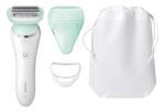 Philips Rasatura Femminile Philips SatinShave Prestige Rasoio Elettrico Wet & Dry BRL160/00 (3 Accessori)