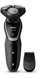 Philips S5110/06 Rasoio elettrico per rasatura a secco [Germania], batteria, nero, argento, 2015