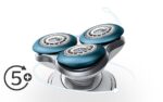 Philips S7530/50 Rasoio Elettrico Uomo S7000, Wet&Dry, Testina DynamicFlex 5 Direzioni, Ghiere con Tecnologia Comfort, Rifinitore Precisione, Spazzola per la Pulizia Viso - immagine 10