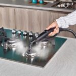 Polti Vaporetto Pro 85_Flexi, Pulitore A Vapore 4,5 Bar, Per Pulizie Profonde Solo Con Acqua, Spazzola Vaporflexi Per Tutti I Pavimenti, Anche Tappeti E Parquet, Made In Italy, Rosso - immagine 7