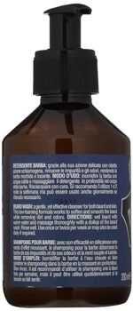 Proraso Detergente Barba Azur Lime, 200ml, Shampoo barba detergente per uomo con azione purificante per la cura della barba, Made in Italy - immagine 3