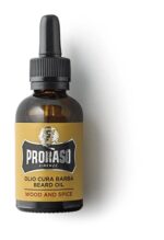 Proraso Olio Cura Barba Wood and Spice, 30ml, Olio da barba uomo con effetto ammorbidente e nutriente, Olio barba folta e lunga, Made in Italy - immagine 3