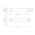 R41GS MÜHLE - Rasoio di sicurezza tradizionale in acciaio inox (a pettine aperto) - immagine 8