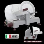RGV Luxury Italia 22 GL-R Elettrico 140 W Alluminio Grigio Affettatrice - Affettatrice (Aluminio, Grigio, 480 mm, 345 mm, 310 mm, 11 kg) - immagine 3