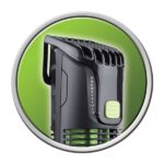 Remington Regolabarba, Tagliacapelli uomo, 12 lunghezze (0.5-18mm)+1 pettine regolabile+1 accessorio rifinitore, Batteria al Litio, Tecnologia Vacuum cattura il 95% dei peli, Ricaricabile/Rete,MB6850 - immagine 6
