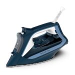 Rowenta DW4308 Express Steam, Ferro da Stiro, 2500W di Potenza, Colpo di Vapore di 150 g/min, Punta di Precisione, Sistema Anti-Calcare, Blu