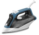 Rowenta DX1550 Effective 2, Ferro da Stiro a Vapore, con Anticalcare Integrato, con Funzionalità di Spegnimento Automatico, Colpo Vapore 110 g, Potenza 2200 W, Grigio/Blu