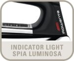 Rowenta FS3010 Roma Alu Ferro da Stiro a Secco, Piastra in Alluminio, Potenza 1200 W, Nero - immagine 7