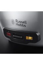 Russell Hobbs Cuociriso, Ciotola Antiaderente, 14 tazze, 1000 W, 5 L, Vassoio Pesce e Verdure, Acciaio Inox, Spatola e misurino inclusi, MAXICOOK 23570-56 - immagine 4