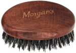 SPAZZOLA X BARBA PICCOLA OVALE MORGAN'S LEGNO MISTO CINGHIALE BEARD BRUSH - immagine 3