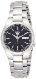 Seiko Orologio Analogico Classico Automatico Uomo con Cinturino in Acciaio Inox SNK603K1