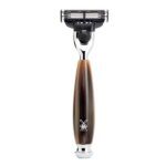 Set Afeitado Mühle Brocha Afeitar & Maquinilla Gillette® Mach3 Serie Vivo - immagine 3