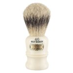 Simpson Shaving Brushes Berkeley 46 B Best Badger - Pennello da barba, realizzato a mano in UK - immagine 3