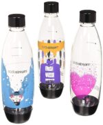 Sodastream Set da 3 Bottiglie Fuse per Gasatore d'Acqua Sodastream - 3 pezzi da 1 litro