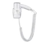 Valera Executive 1200 Super, asciugacapelli murale e compatto per alberghi e strutture ricettive, 1200 watt, Bianco