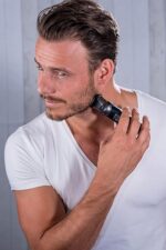 Wahl Groomsman Body Trimmer, regolabarba e tagliacapelli per uomo, rasoio per tutto il corpo, set per la pulizia maschile, testine lavabili, cordless - immagine 6