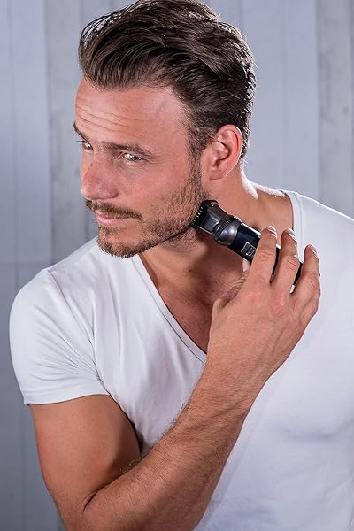 Wahl Groomsman Body Trimmer, regolabarba e tagliacapelli per uomo, rasoio per tutto il corpo, set per la pulizia maschile, testine lavabili, cordless - immagine 6