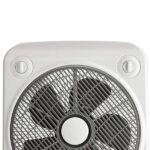 bimar VBOX38T Ventilatore Box con Timer fino a 120 Minuti da 50W, Ventilatore da Appoggio con Selettore 3 Velocità, Elica Ø 30cm con 5 Pale, Griglia Frontale Rotante, Dimensioni Ridotte - immagine 5