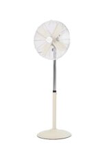 bimar VP309 Ventilatore a Piantana Vintage con Altezza Regolabile (max 130cm), Ventilatore Piantana con Selettore 3 Velocità, Elica Ø 40cm con 4 Pale, Motore in Rame 50W, Oscillazione Dx-Sx 90°
